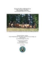 Frying Pan River elk herd E-16 data analysis unit plan, game management units 44, 45, 47, and 444