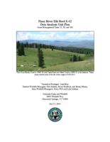 Piney River elk herd E-12 data analysis unit plan, game management units 35, 36, and 361
