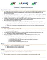 Fact sheet, Colorado drives project