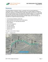 Categorical exclusion, WB I-70 peak period shoulder lane, Clear Creek County, Colorado / Appendix D-S, Section 6f No Effects Memo