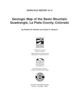 Geologic map of the Basin Mountain quadrangle, La Plata County, Colorado