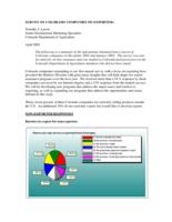 Survey of Colorado companies on exporting