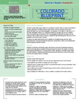 Colorado blueprint. Region 5