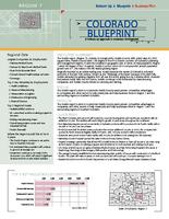 Colorado blueprint. Region 7