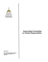 House Select Committee on Climate Responsibility