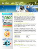 Advanced industry. Energy & natural resources