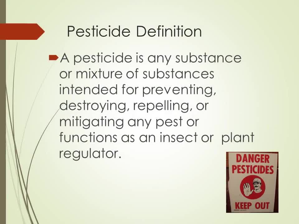 Worker protection around pesticides in the marijuana industry : introduction to the Federal Worker Protection Standard