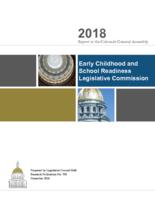 Early Childhood and School Readiness Legislative Commission : report to the Colorado General Assembly