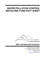 Water pollution control revolving fund fact sheet