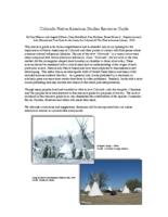 Colorado Native American studies resource guide