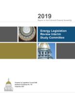 Energy Legislation Review Interim Study Committee