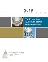 Tax Expenditure Evaluation Interim Study Committee