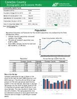 Conejos County demographic and economic profile