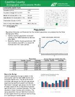 Costilla County demographic and economic profile