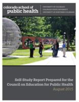 Self-study report prepared for the Council on Education for Public Health