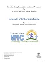 Colorado WIC formula guide and WIC-eligible medical foods product guide