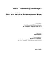 Moffat collection system project, fish and wildlife enhancement plan