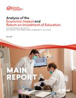 Analysis of the economic impact and return on investment of education. The economic value of Colorado Northwestern Community College. Main Report