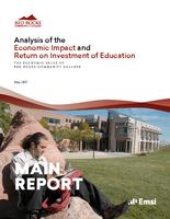 Analysis of the economic impact and return on investment of education. The economic value of Red Rocks Community College