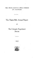 Annual report 1922