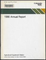 Annual report 1986