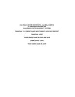 Colorado State University-Global Campus, a university within the Colorado State University System : financial statements and independent auditors' report : financial audit years ended June 30, 2019 and 2018 : compliance audit year ended June 30, 2019