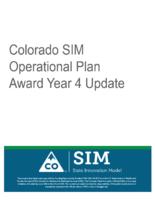 Colorado SIM operational plan award year 4 update