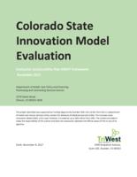 Colorado SIM operational plan award year 4 update. Appendix L3: Evaluation Sustainability Plan DRAFT Framework