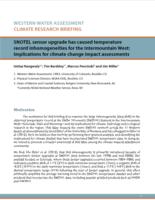 SNOTEL sensor upgrade has caused temperature record inhomogeneities for the Intermountain West : implications for climate change impact assessments