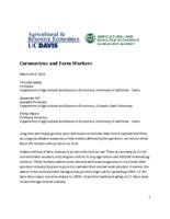 Coronavirus and farm workers