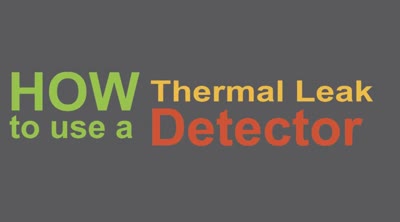 Your Energy Colorado. How to Use a Thermal Leak Detector