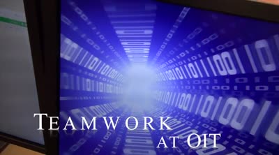 Governor's Office of Information Technology (OIT) videos. Teamwork at OIT