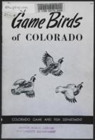 Game birds of Colorado