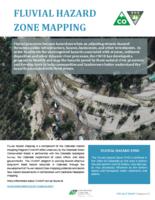 Fluvial hazard zone mapping