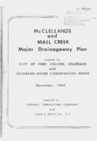 McClellands and Mail Creek major drainageway plan