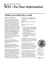 Child care/child tax credit