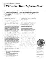 Contaminated land redevelopment credit