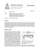 Economic indicators update