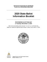 2020 state ballot information booklet