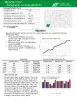 Mancos town demographic and economic profile