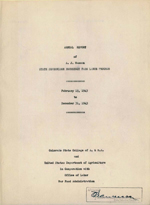 Annual report. 1943