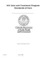 HIV Care and Treatment Program standards of care