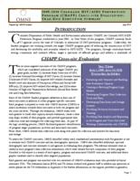 2009-2010 Colorado HIV/AIDS Prevention Program (CHAPP) cross-site evaluation year-end executive summary