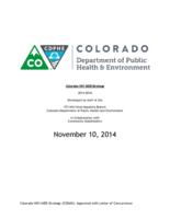 Colorado HIV/AIDS strategy 2014-2016