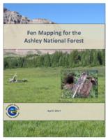 Fen mapping for the Ashley National Forest