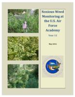 Noxious weed monitoring at the U.S. Air Force Academy, year 11