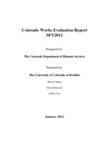 Colorado Works evaluation ... annual report. 2011.