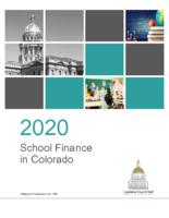 2020 school finance in Colorado