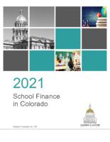 2021 school finance in Colorado