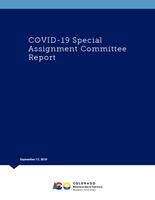COVID-19 Special Assignment Committee report